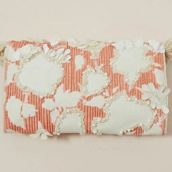 NWT Anthropologie Celia Embellished Clutch - Picture 2 of 7